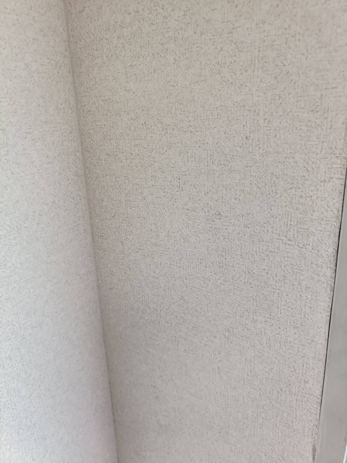 黒木真白を使って黒ずみを洗浄したあとの壁紙